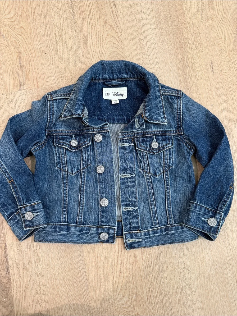GAP x Disney - Kids Denim Mickey Mouse Jacket